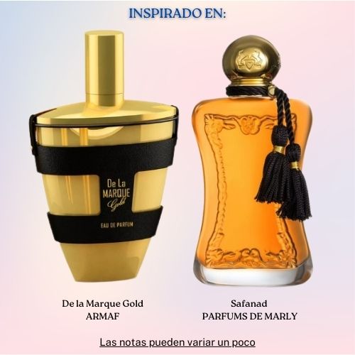 De la Marque Gold For Woman EDP 100 ML - Armaf (Inspirado en Safanad)