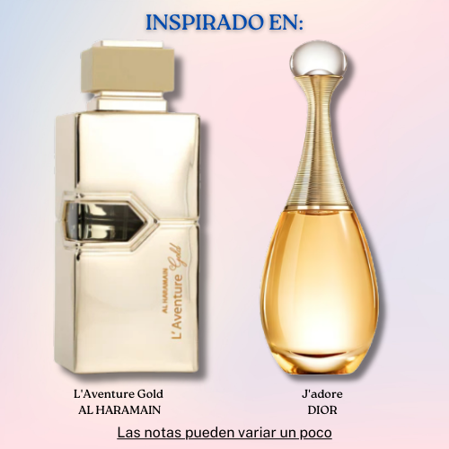 L&#39;Aventure Gold  EDP 200 ML for Her - Al Haramain