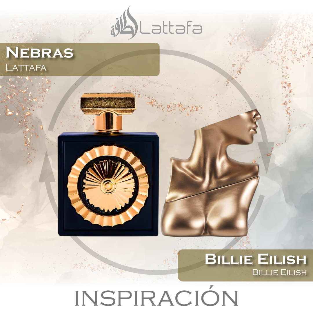 Nebras EDP 100 ML Unisex - Lattafa - (Inspirado en Billie Eilish)
