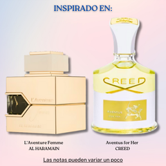 Al Haramain L‘ Aventure Femme EDP 100ml L'Aventure Femme EDP 100 ML - Al Haramain (Inspirado en Aventus