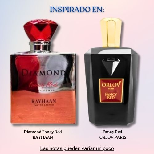 Diamond Fancy Red EDP for Woman 100ML - Rayhaan