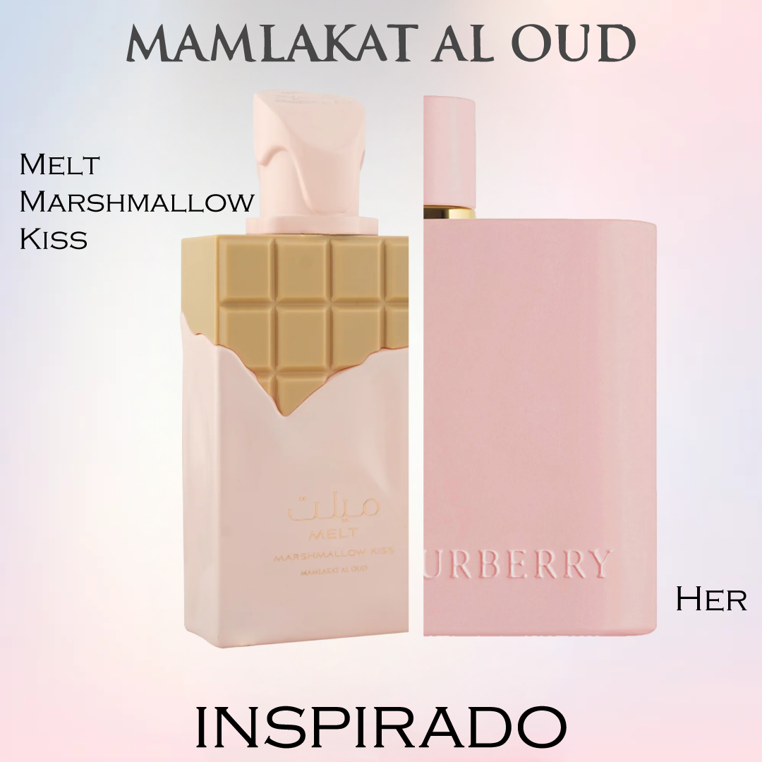 Melt Marshmallow Kiss EDP 100 ML - Mamlakat Al Oud (Inspirado en Her)