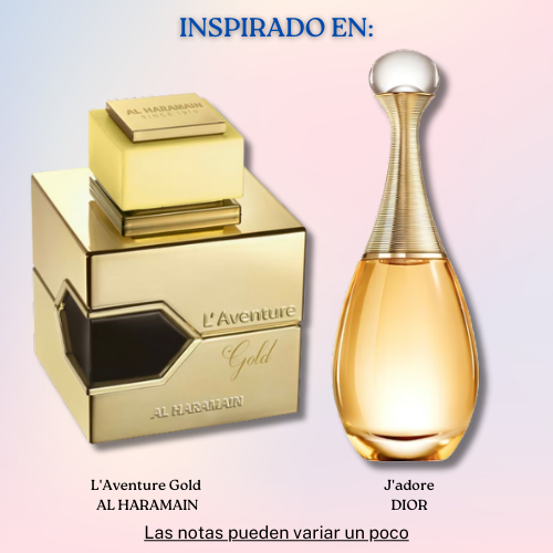 L´Aventure Gold EDP 100 ML For  Women - Al Haramain