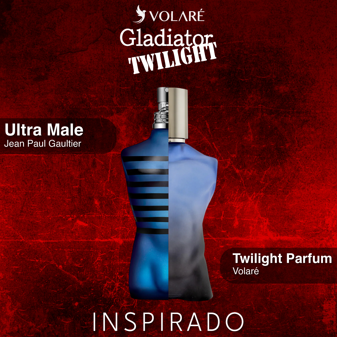 Gladiator Twilight Parfum 100 ML - Volare (Inspirado en Ultra Male de Jean Paul Gaultier)