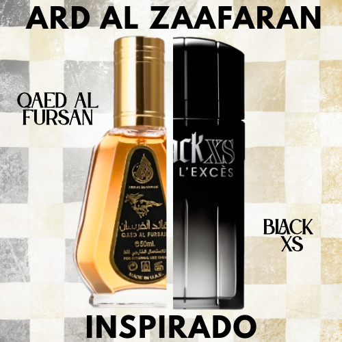 Qaed Al Fursan EDP 50 ML Unisex (Sin Celofán) -  By Ard Al Zaafaran - (Inspirado en Black XS de Paco Rabanne)
