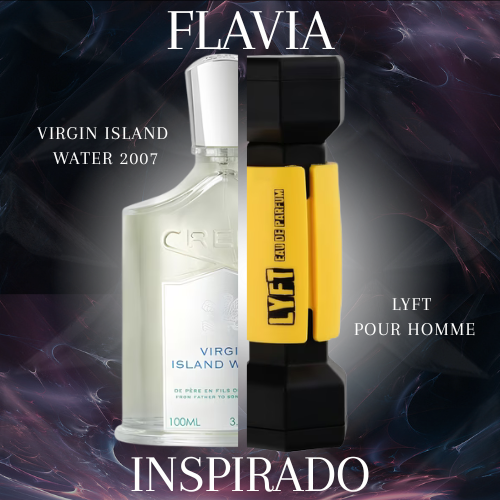 Lyft Pour Homme EDP 100 ML - Flavia - (Inspirado en Virgin Island Water 2007 de Creed)