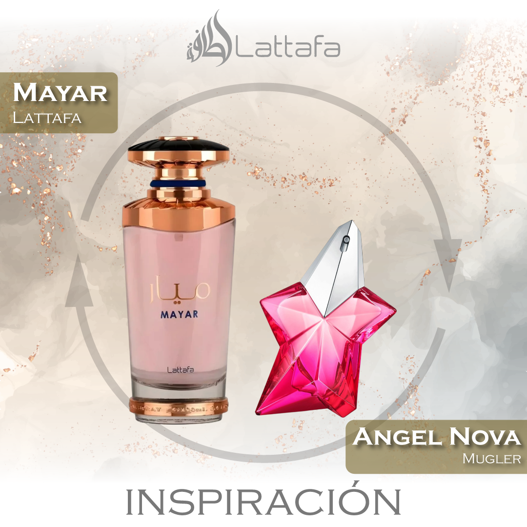 Mayar EDP 100 ML Unisex - Lattafa - (Inspirado en Angel Nova de Mugler)