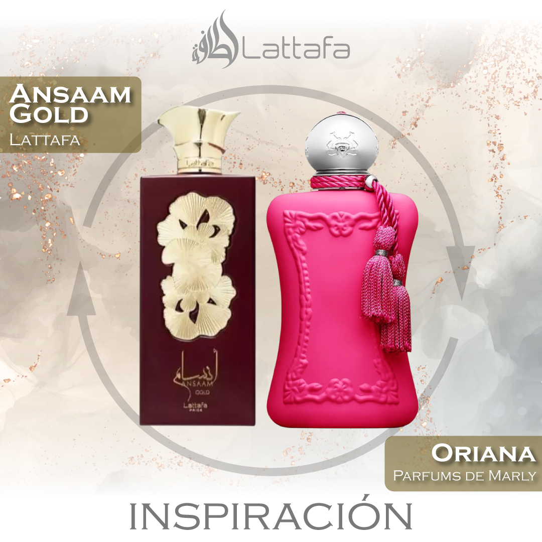 Ansaam Gold EDP 100 ML for Women - Lattafa - (Inspirado en Oriana de Parfums de Marly)