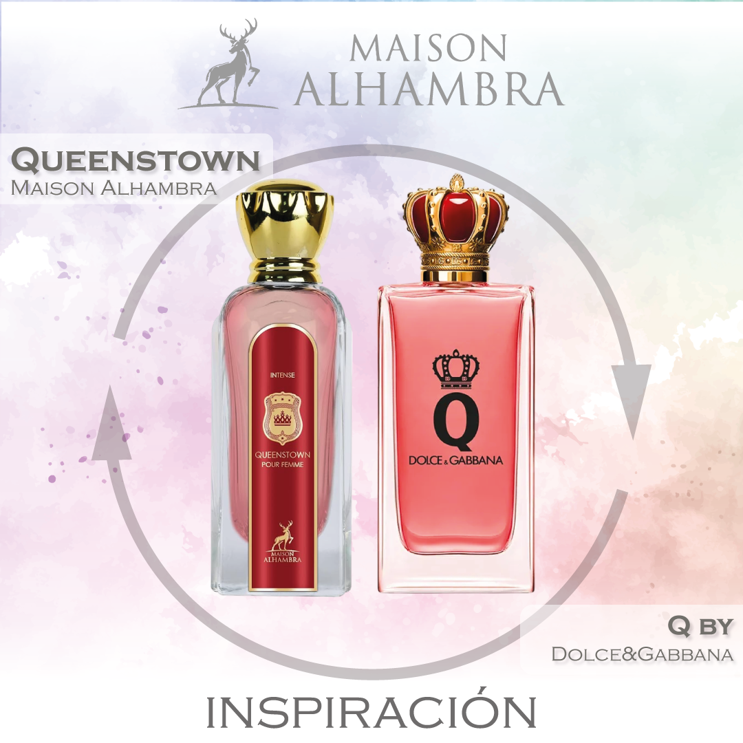 Queenstown Pour Femme Intense EDP 100 ML - Maison Alhambra (Inspirado en Q by Dolce&Gabbana)