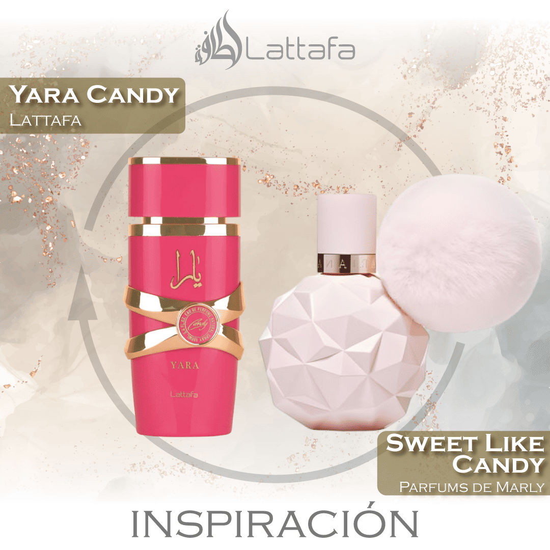 Yara Candy EDP 100 ML - Lattafa - (Inspirado en Sweet Like Candy)