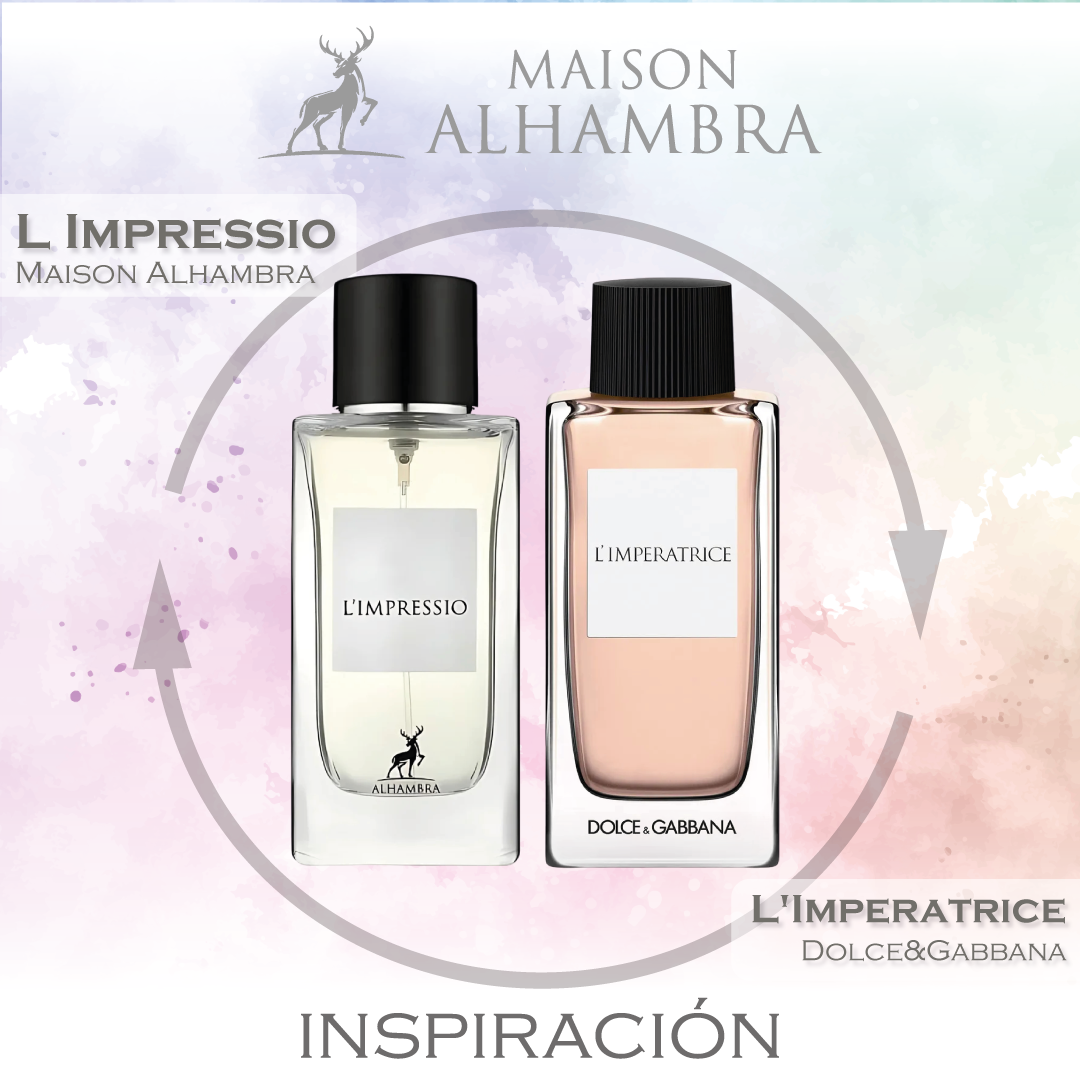 L Impressio Pour Femme EDP 100 ML - Maison Alhambra - (Inspirado en L'Imperatrice de Dolce&Gabbana)