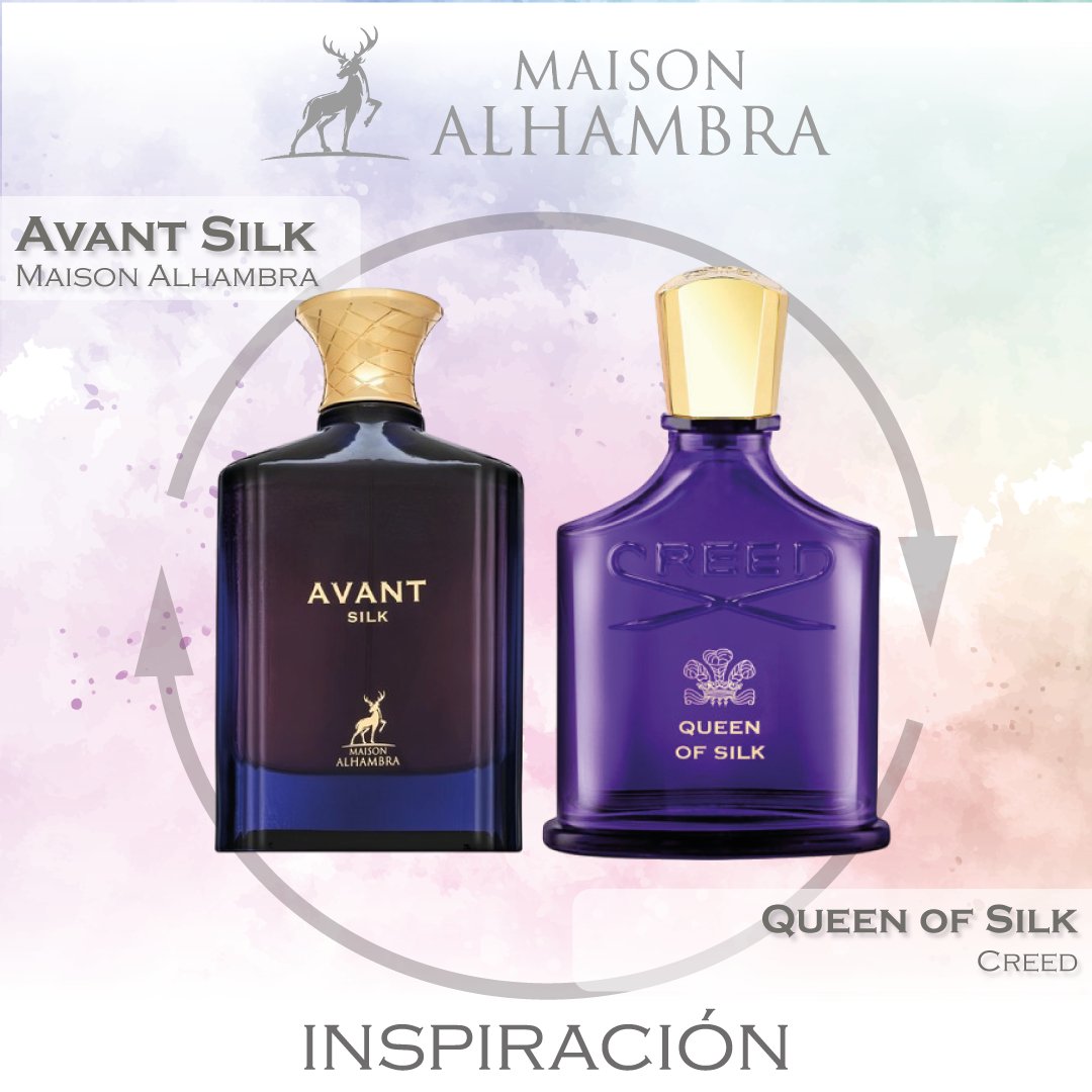 Avant Silk EDP 100 ML -  Maison Alhambra (Inspirado en Queen of Silk Creed)