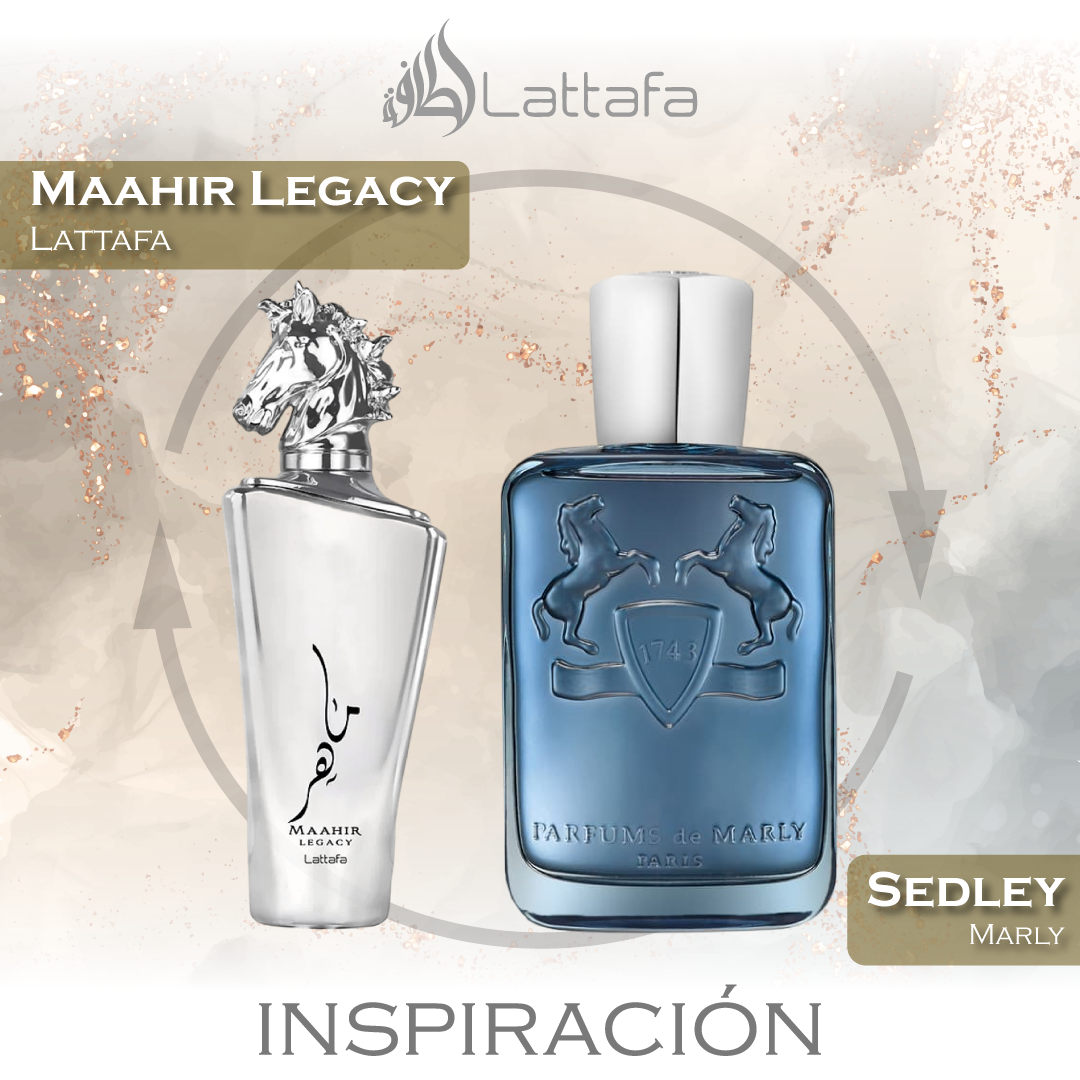 Maahir Legacy For Men EDP 100 ML - Lattafa - (Inspirado en Sedley de Parfums de Marly)