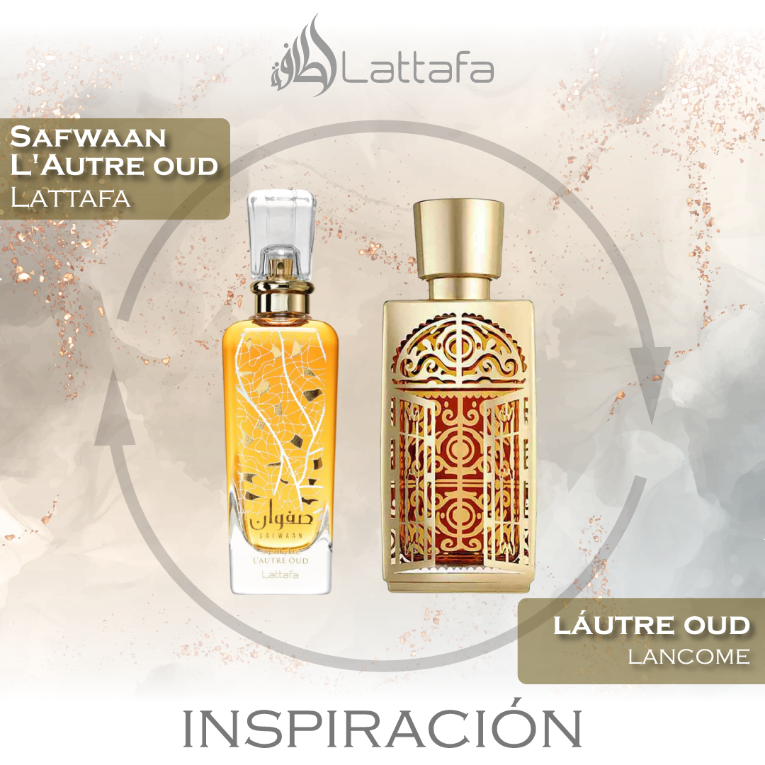 Safwaan L'Autre Oud 100 ML Unisex - Lattafa - (Inspirado en lancome láutre oud)