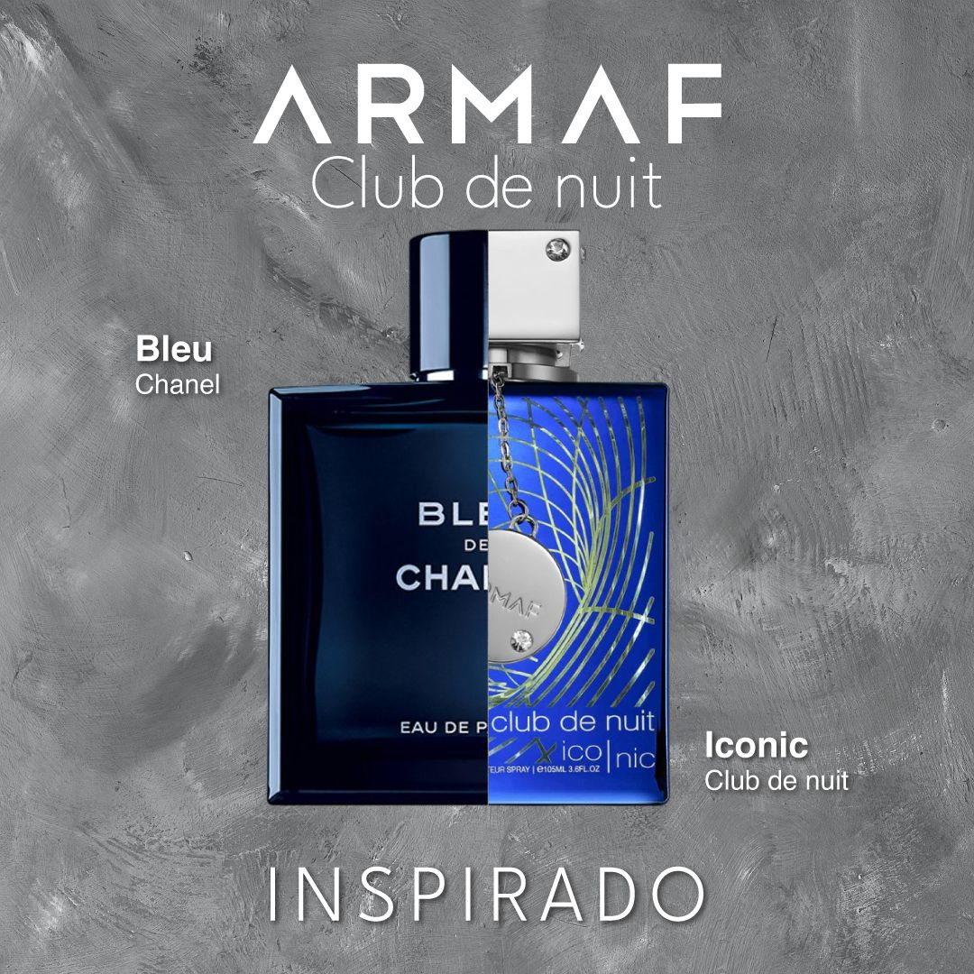 Club de Nuit Iconic EDP 105 ML for Men - Armaf - (Inspirado en Bleu)