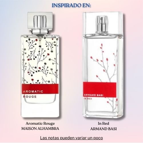 Aromatic Rouge EDP 100 ML - Maison Alhambra