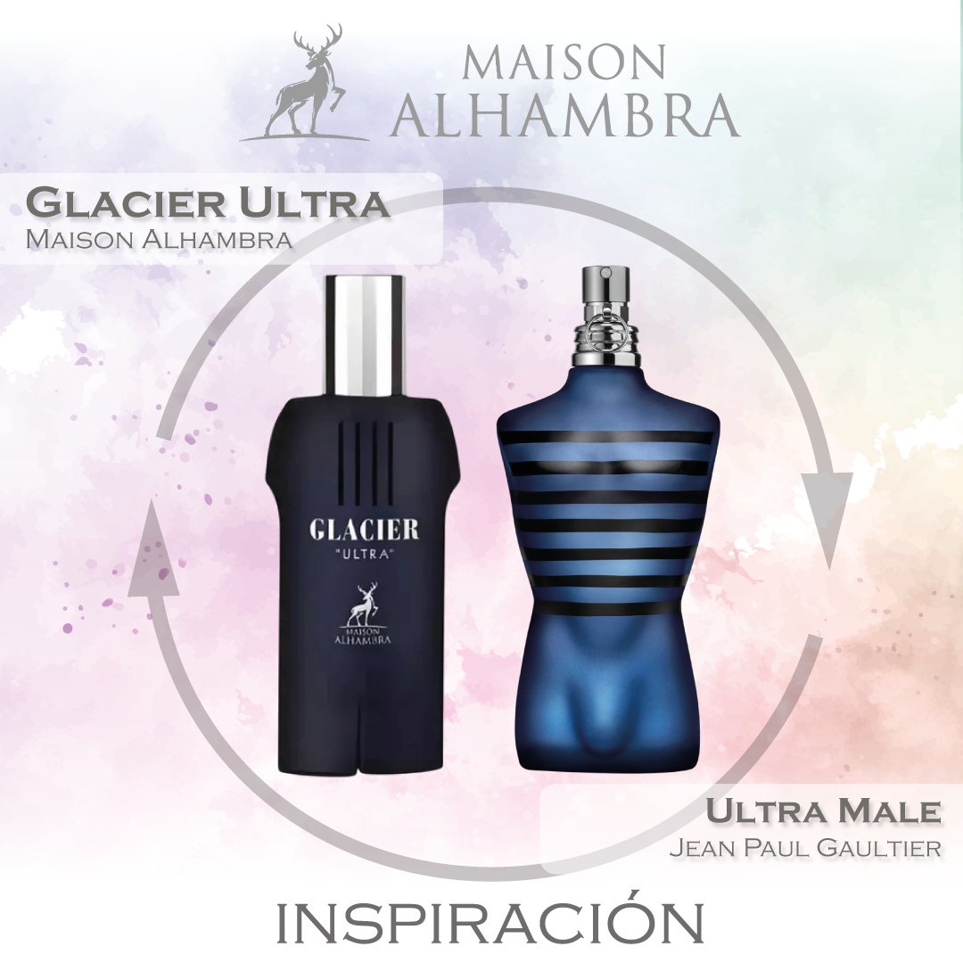 Glacier Ultra EDP 100 ML For Men - Maison Alhambra  - (Inspirado en Ultra Male de Jean Paul Gaultier).