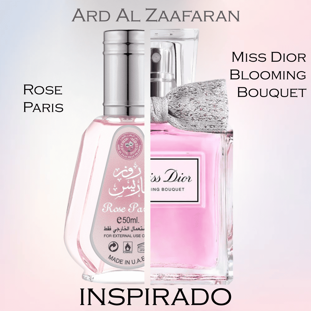Rose Paris EDP 50 ML For Woman (Sin Celofán) -  Ard Al Zaafaran (Inspirado en Miss Dior Blooming Bouquet)