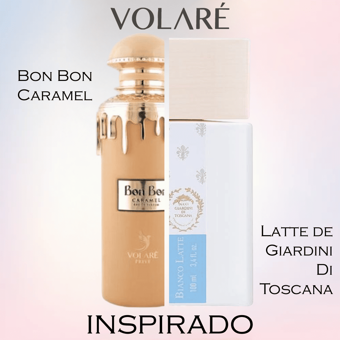 Bon Bon Caramel EDP 100 ML For Woman - Volare (Inspirado en Bianco Latte de Giardini Di Toscana)