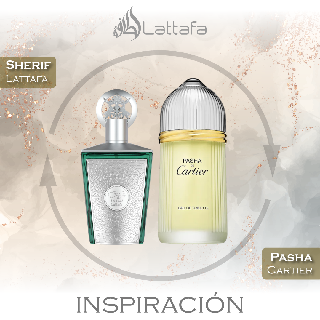 Sherif EDP 100 ML for Men -  Lattafa (Inspirado en Pasha)