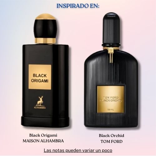 Black Origami EDP 100 ML Unisex - Maison Alhambra