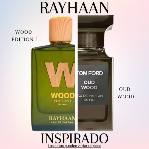 Wood Edition I EDP 100 ML For Men - Rayhaan - (Inspirado en Oud Wood de Tom Ford)
