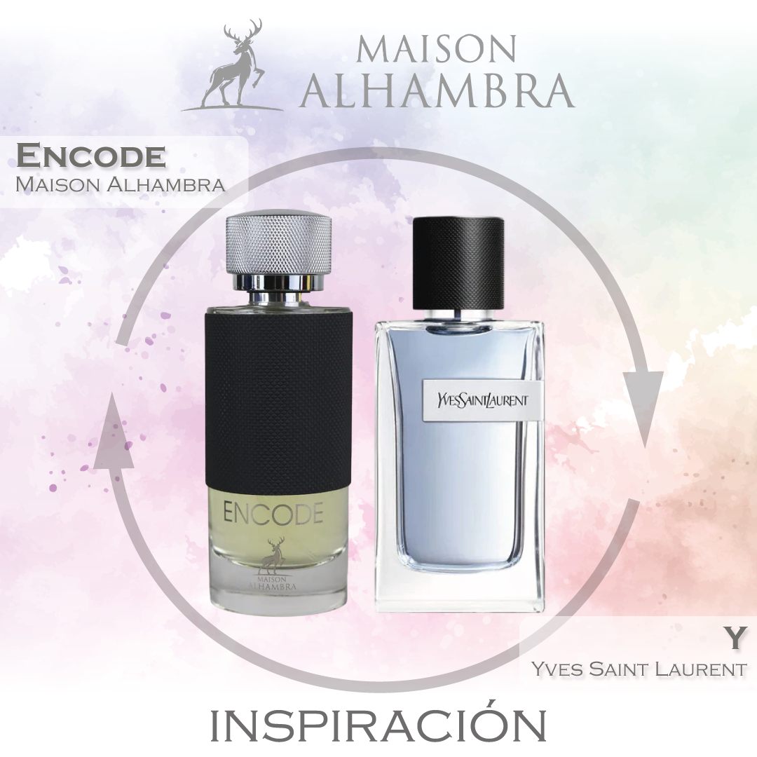 Encode EDP 100 ML For Men - Maison Alhambra (Inspirado en Y de Yves Saint Laurent)