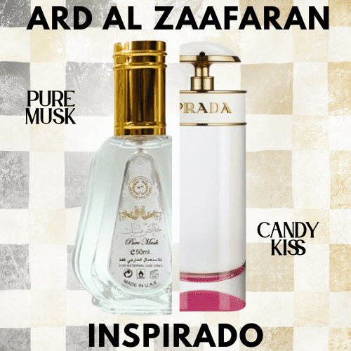 Pure Musk EDP 50 ML Unisex  - Ard Al Zaafaran - (Inspirado en Candy Kiss)