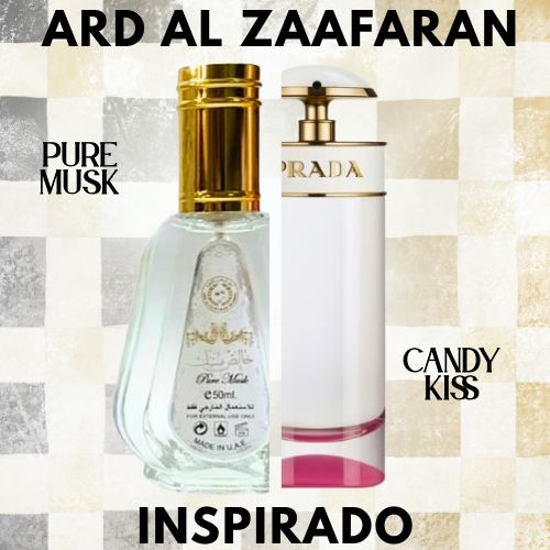 Pure Musk EDP 50 ML Unisex  - Ard Al Zaafaran - (Inspirado en Candy Kiss de Prada)