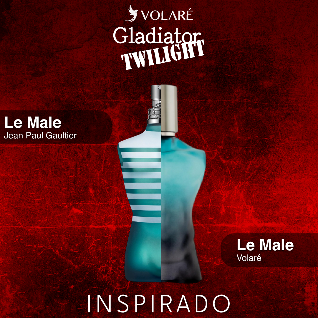 Gladiator Twilight Le Male EDP 100 ML Volaré - (Inspirado en Jean Paul Gaultier Le Male)