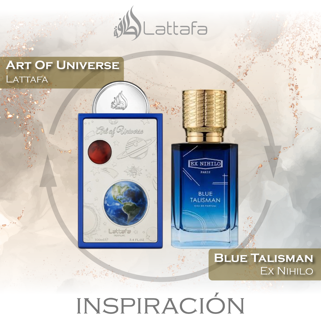 Art Of Universe  EDP 100 ML Unisex - Lattafa - (Inspirado en Ex Nihilo Blue).