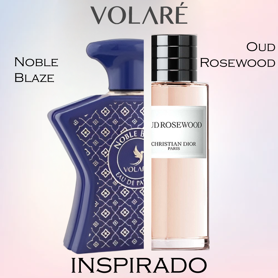 Noble Blaze EDP 100 ML Unisex - Volare Inspirado en  Oud Rosewood