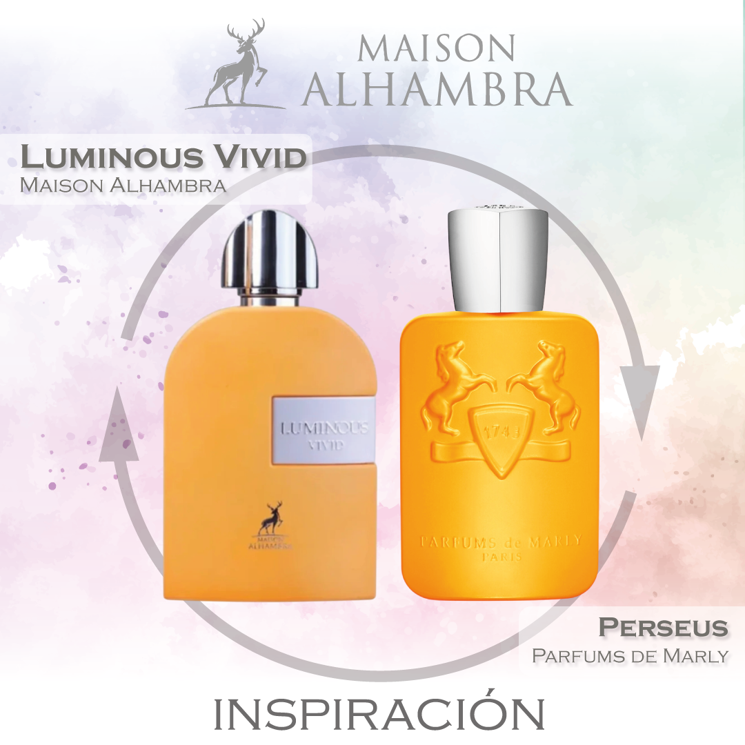 Luminous Vivid EDP 100 ML For Men - Maison Alhambra - (Inspirado en Parfums de Marly Perseus)