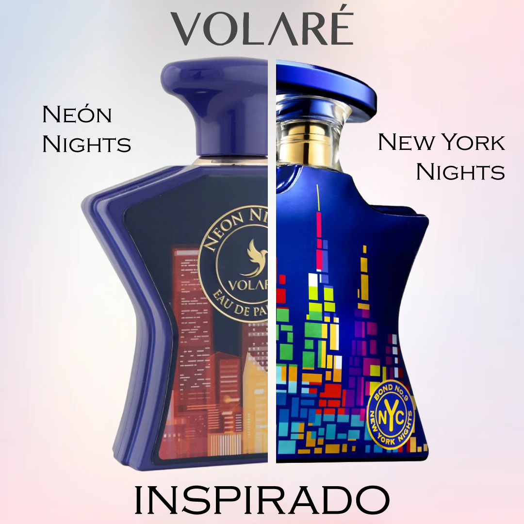 Neón Nights EDP 100 ML Unisex - Volare (Inspirado en New York Nights)