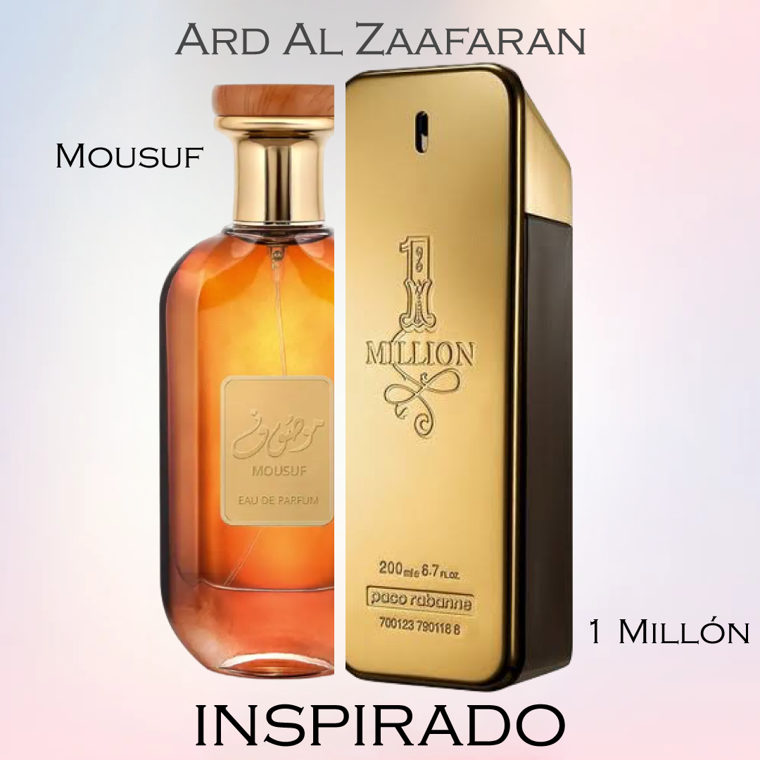 Mousuf EDP 100 ML For Woman - Ard Al Zaafaran (Inspirado en 1 Millón)