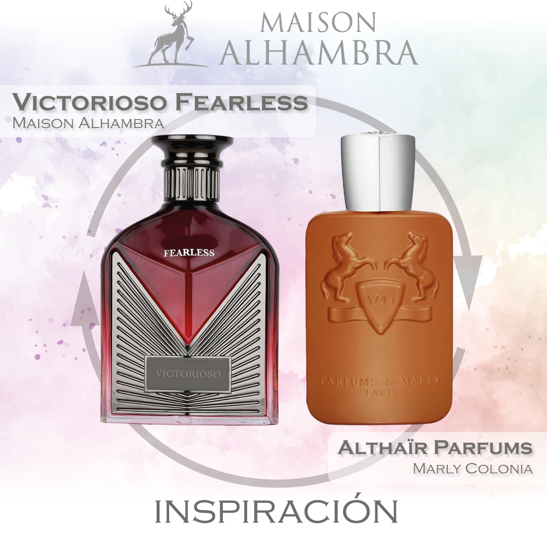 Victorioso Fearless EDP 100 ML For Men -  Maison Alhambra -(Inspirado en Parfums de Marly's Althaïr)