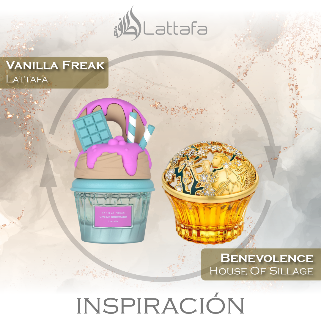 Vanilla Freak EDP 75 ML For Women - Lattafa (Inspirado en Benevolence)