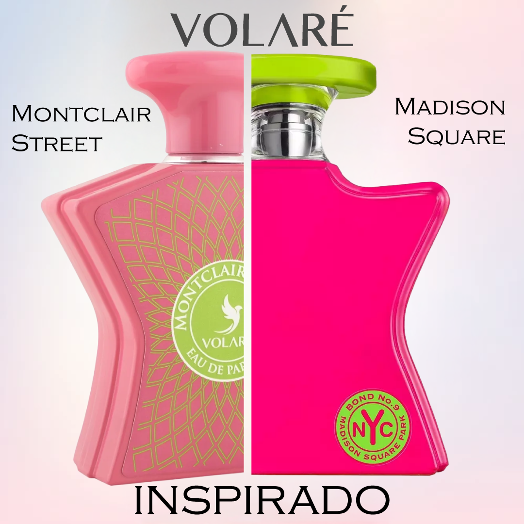 Montclair Street EDP 100 ML Unisex -  Volare (Inspirada en Madison Square Park)