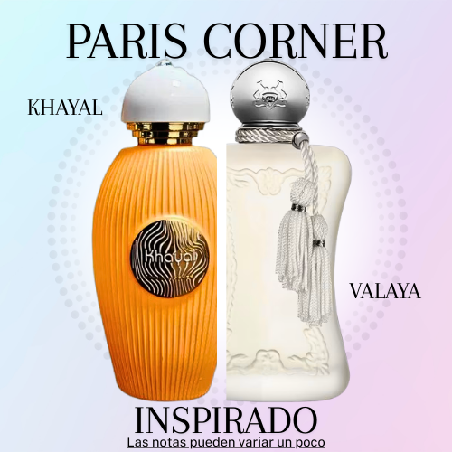 Khayal EDP 100 ML  Unisex - Paris Corner  - (Inspirado en Valaya de Parfums)