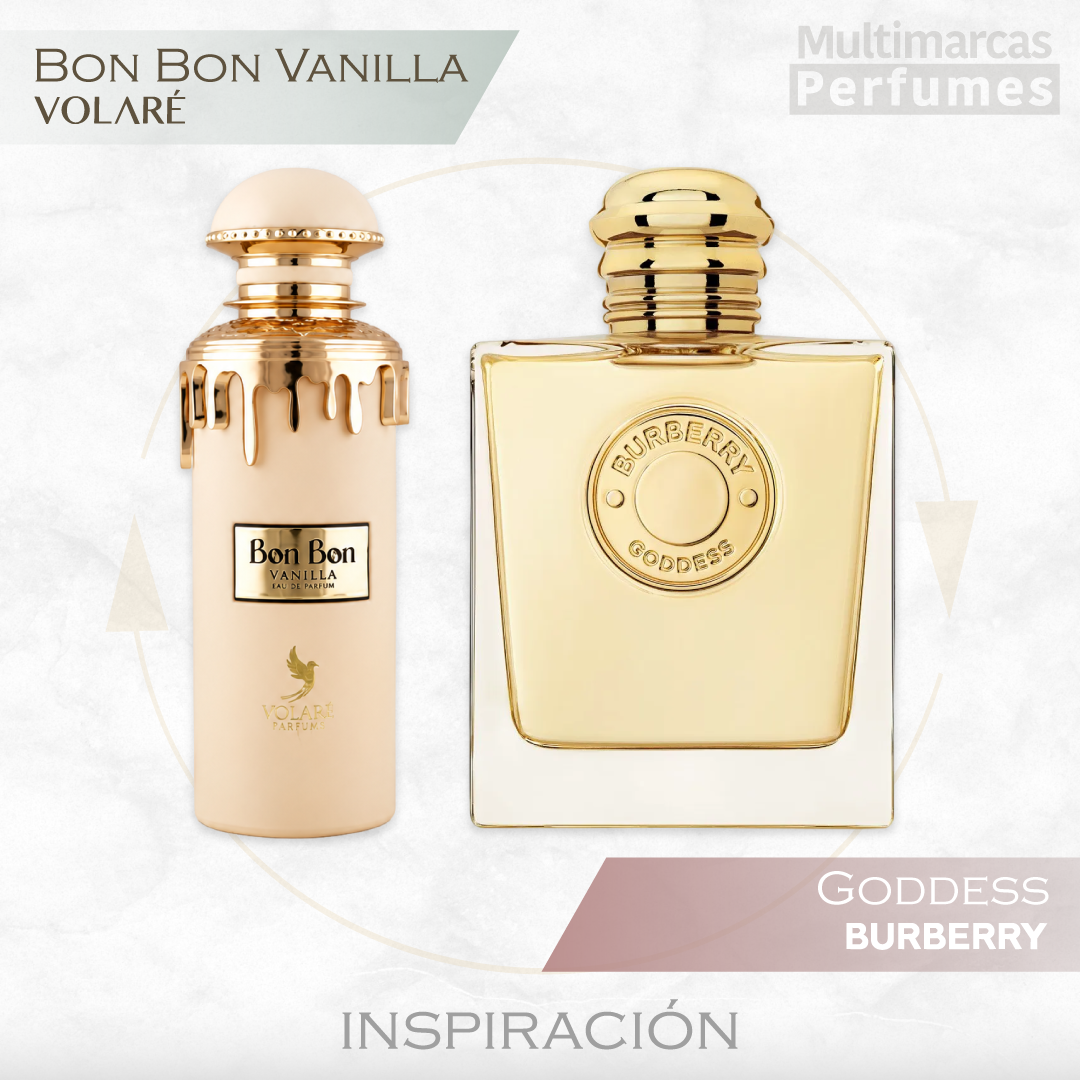 Bon Bon Vanilla EDP 100 ML Unisex - Volare (Inspirado en Goddess)