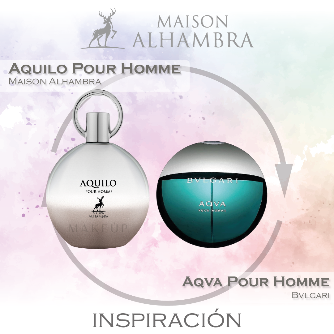 Aquilo Pour Homme EDP 100 ML - Maison Alhambra (Inspirado en Aqva For Men)