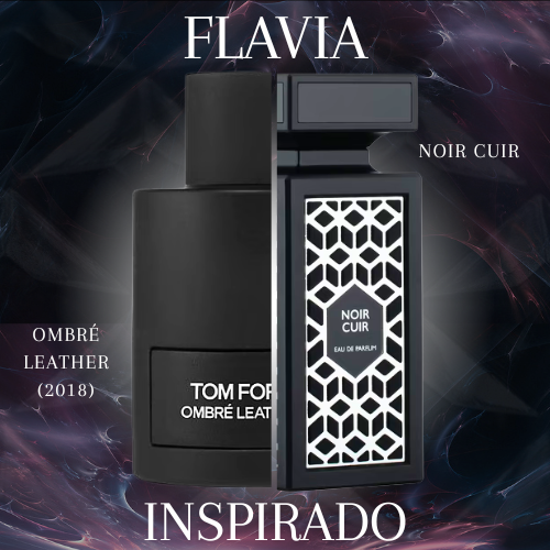 Noir Cuir EDP 90 ML Unisex  - Flavia - (Inspirado en Ombré Leather (2018) de Tom Ford)