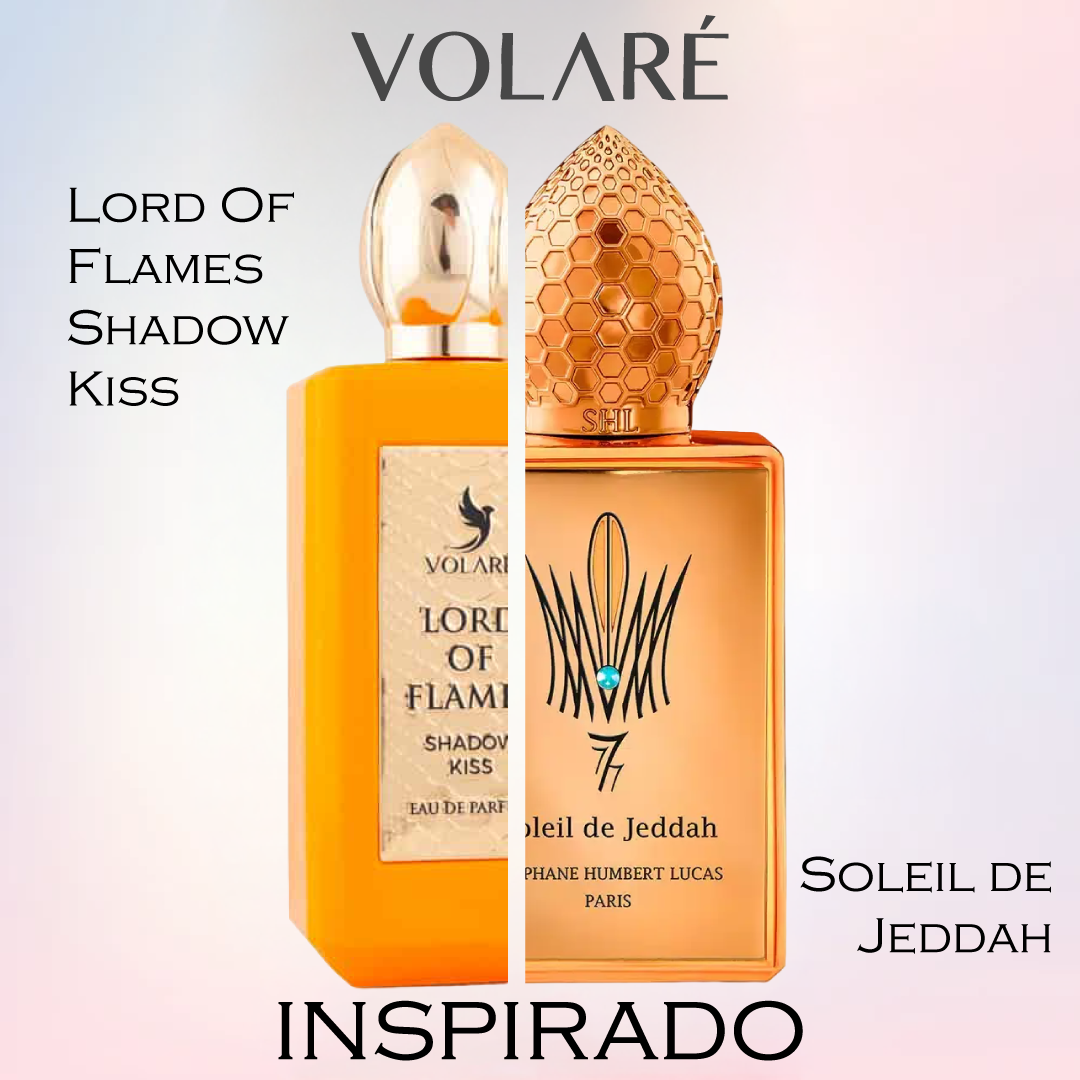 Lord Of Flames Shadow Kiss EDP 100 ML Unisex - Volare (Inspirado en Soleil de Jeddah)