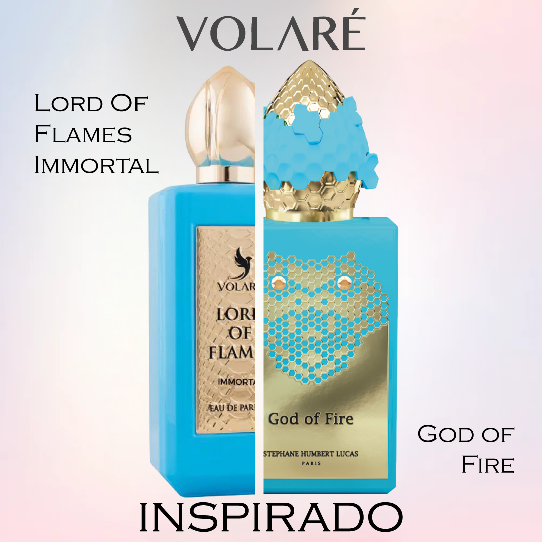 Lord Of Flames Immortal EDP 100 ML Unisex - Volare (Inspirado en God of Fire / Vulcan Feu)
