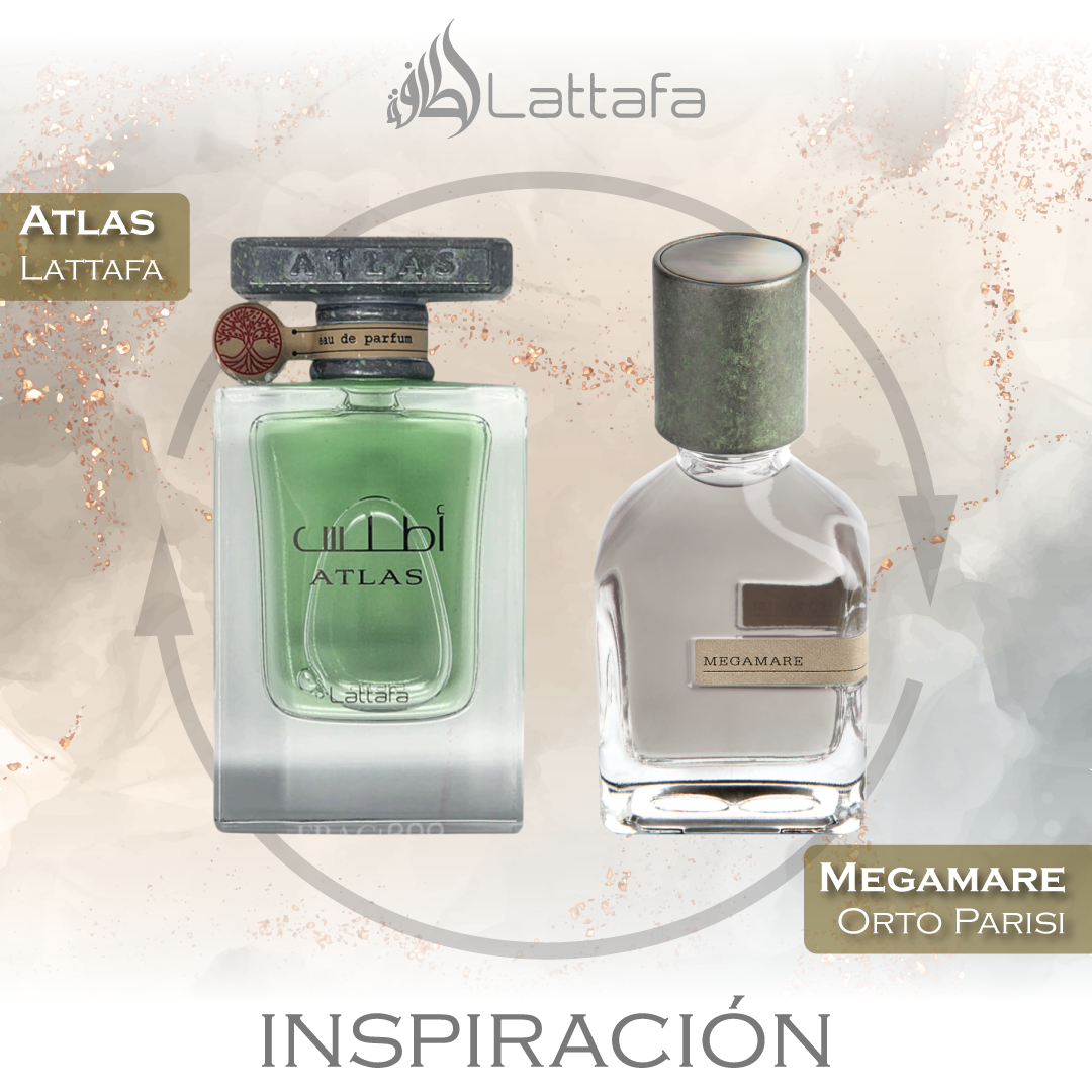 Atlas EDP 55 ML Unisex -  Lattafa - (Inspirado en Megamare)