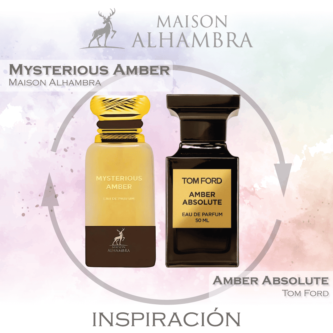 Mysterious Amber EDP 80 ML - Maison Alhambra (Inspirado en Amber Absolute)