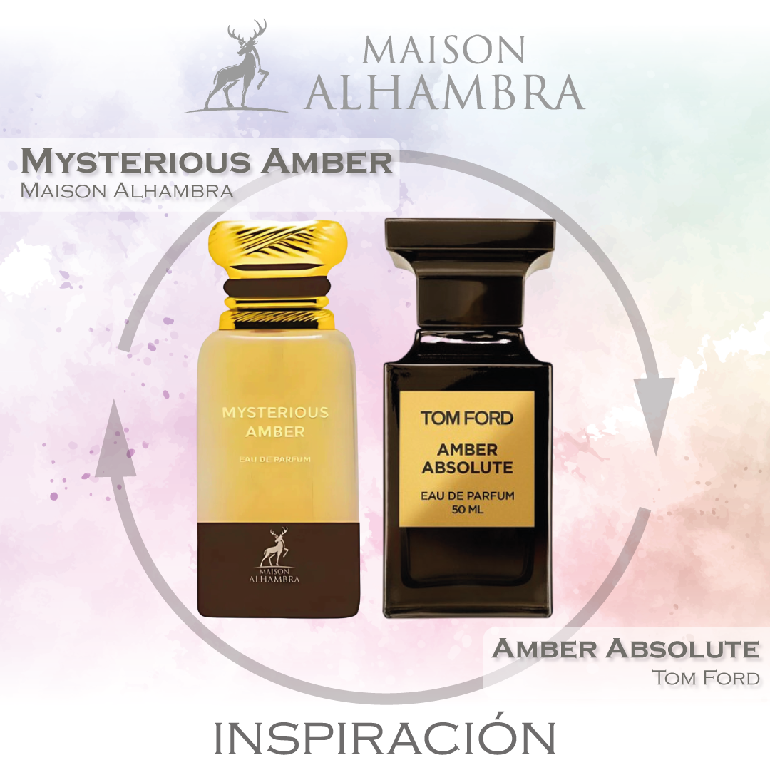 Mysterious Amber EDP 80 ML - Maison Alhambra (Inspirado en Amber Absolute de Tom Ford)