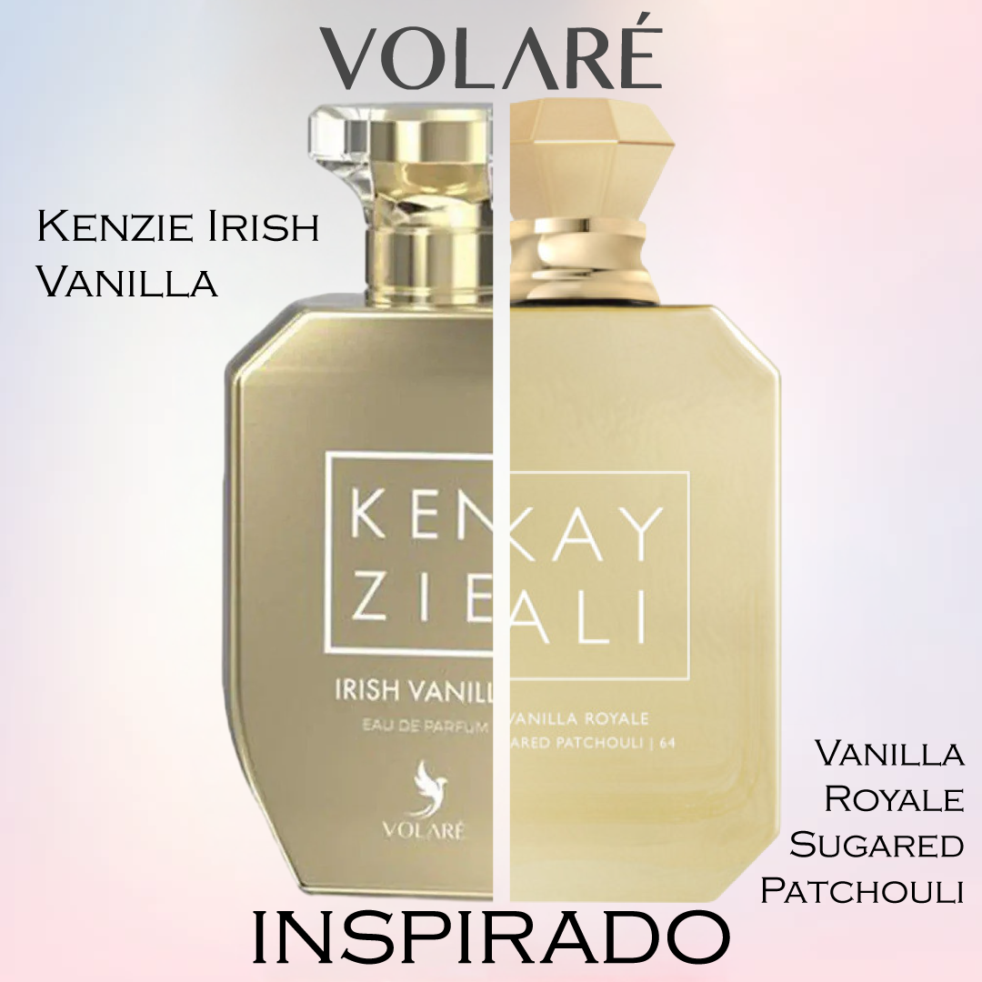 Kenzie Irish Vanilla EDP 100 ML- Volare (Inspirado en Vanilla Royale Sugared Patchouli)