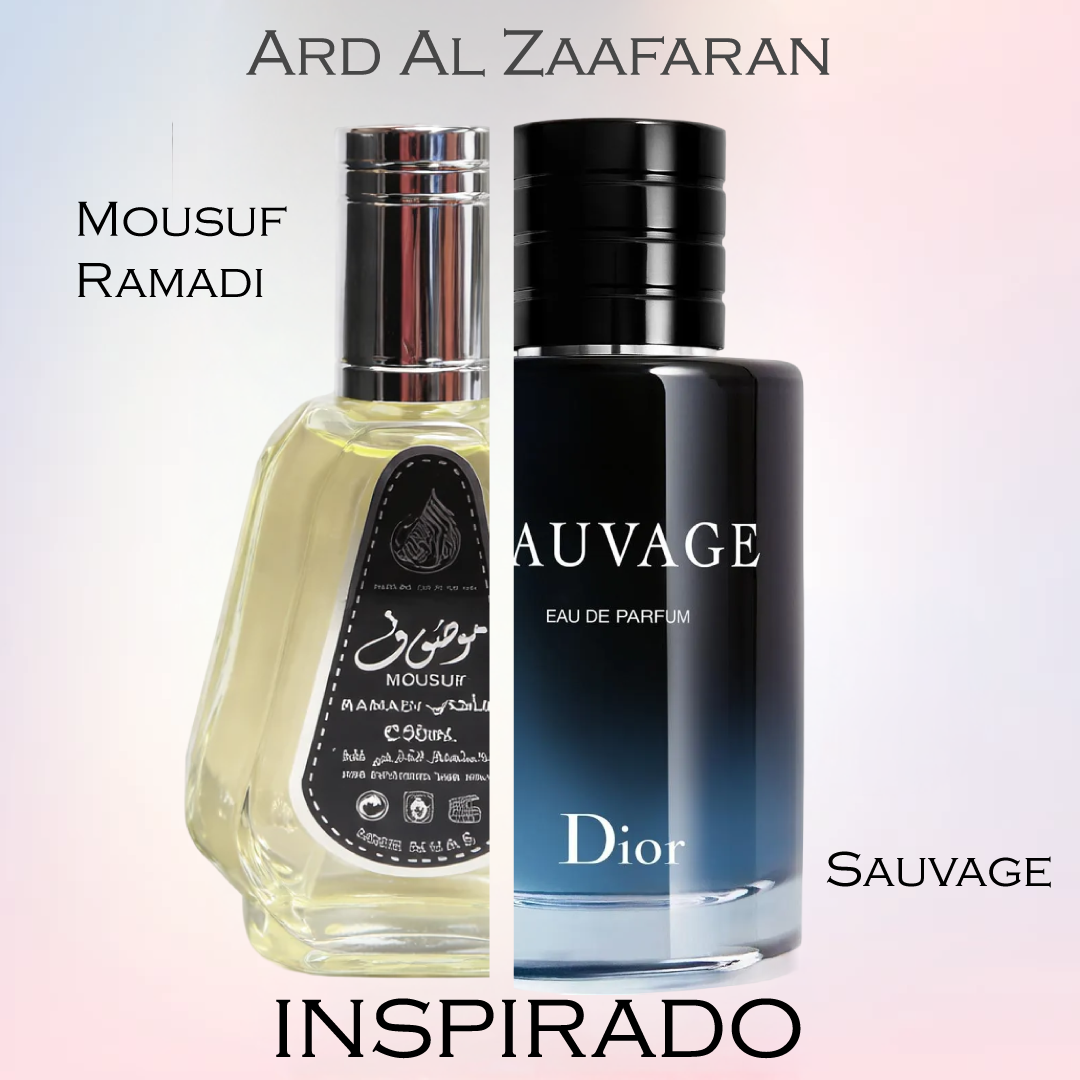 Mousuf Ramadi EDP 50 ML For Men (Sin Celofán) - Ard al Zaafaran (Inspirado en Sauvage)