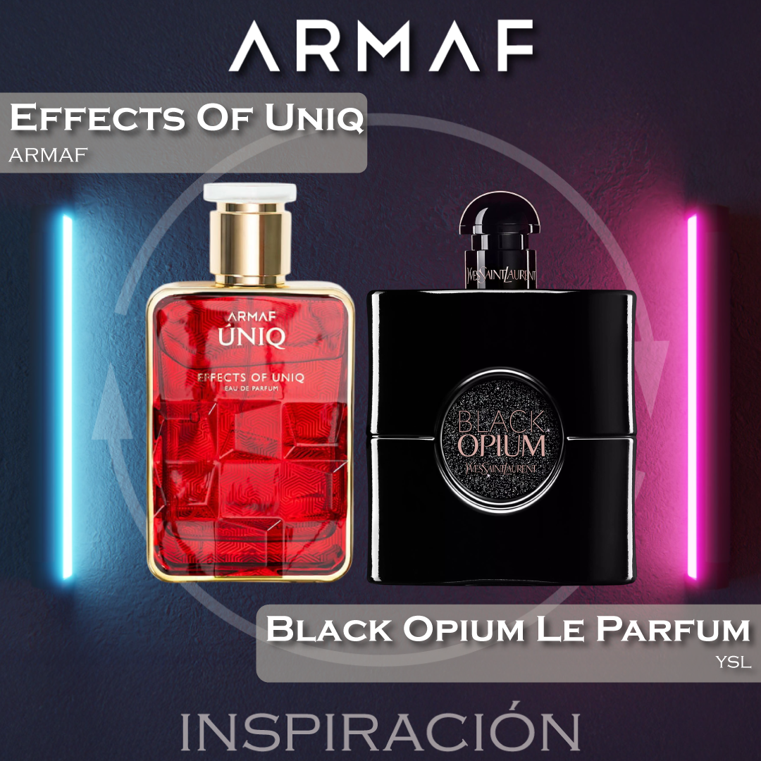 Effects Of Uniq EDP 100 ML Unisex - Armaf - (Inspirado en Black Opium)